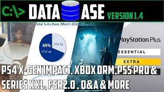 Database Info -  Xbox DRM, PS5Pro Series XXL, PS4 Crossgen , QA, & more | V1.4