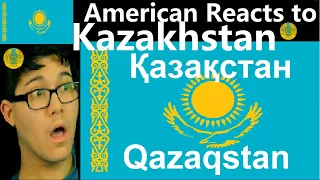 American Reacts to Kazakhstan | Қазақстан | Qazaqstan | Geography Now! Kazakhstan | Reaction