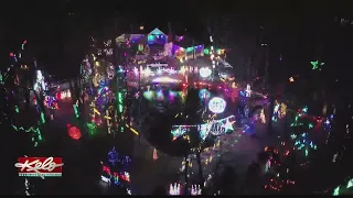 Holiday light display holding Guinness World Record becomes symbol of a dad's love