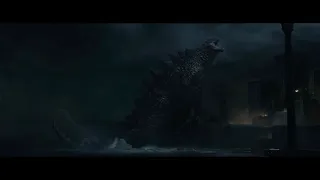 Godzilla's victory (no background music) - Godzilla 2014