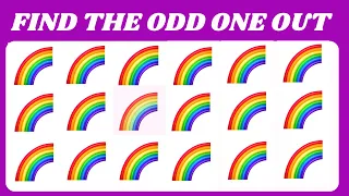 Find the ODD One Out | Emoji Quiz | Easy, Medium, Hard, Impossible.emoji challenge quiz