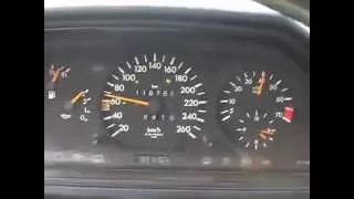 Mercedes E320 0-100 km/h