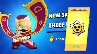 THIEF EDGAR🔥 IS HERE!!! LEGENDARY NEW GIFTS🎁🔥 14 NEW BRAWLERS 😱BRAWL STARS UPDATE!!🔥