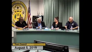Enfield, CT - Town Council - August 5, 2019