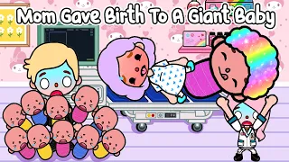 Mom Gave Birth To A Giant Baby | Sad Story | Toca Life Story | Toca Boca