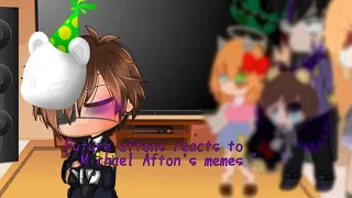 Aftons reacts to " Michael Afton " memes [Credits in desc & pinned comment]