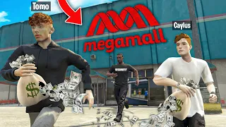 Robbing MEGA MALL With Big Brother GTA 5 RP