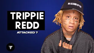 Trippie Redd Security Tackles Fan For Jumping Up On Stage!