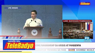 BREAKING: Sen. Migz Zubiri nahalal bilang bagong Senate President ng 19th Congress | 25 July 2022