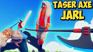 Taser Axe Jarl vs Every Faction - Totally Accurate Battle Simulator TABS