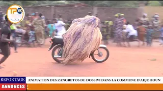 BENIN/CULTURE: ANIMATION CULTURELLE DE ZANGBETO DE DOSSIVI DANS LA COMMUNE D'ADJOHOUN