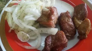 Как замариновать лук к шашлыку как в шашлычной!