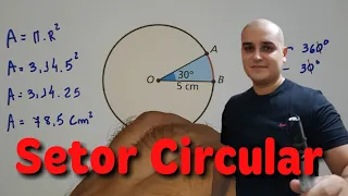 12 Área de figuras planas: Área do Setor Circular