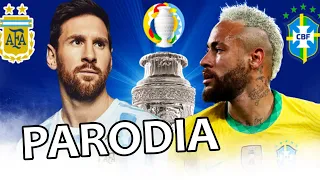 Canción Argentina vs Brasil 1-0 (Parodia Rauw Alejandro - Todo De Ti)