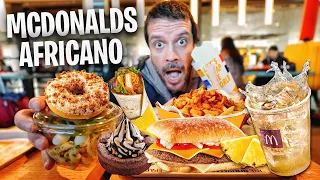 PROVANDO TODO O MENU DO MCDONALDS NO MARROCOS 😮