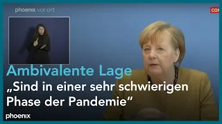 Angela Merkel zur Corona-Lage