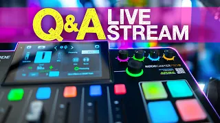 🔴 RODECaster Pro II Live Walkthrough Q&A!