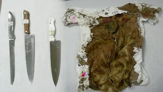 Darlie Routier case: Exhibit-Items (Knives SX-67’68 and Nightshirt SX-25)