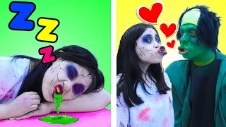 8 TYPES OF STUDENTS IN ZOMBIE SCHOOL | FUNNY SITUATIONS IN CLASS BY CRAFTY HACKS