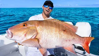 Florida Keys fishing for MASSIVE Mutton Snapper [Catch & Cook]