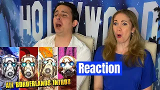 All Borderlands Intros Reaction