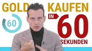 GOLD KAUFEN ⚡ Eine Anleitung in 60 Sekunden