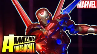 Amazing Yamaguchi Iron Man Review | This figure is HIGH TECH