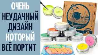 Хорошие краски в плохой упаковке Гуашь Arrtx