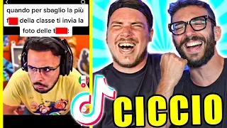 REAZIONE ai TIK TOK su CICCIOGAMER89 con MURRY!! *TROPPO DIVERTENTE*