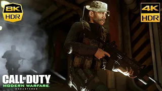 Call Of Duty Modern Warfare Remastered 8K 4K HDR 60fps Realistic Graphics RTX 3090