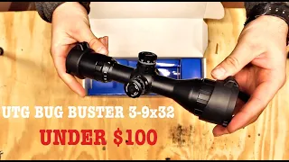 UTG BUG BUSTER 3-9x32 SCOPE UNBOXING | BEST BUDGET SCOPE ON THE MARKET LESS THAN $100