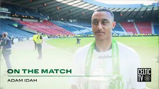 Adam Idah On The Match | Celtic 1-0 Rangers | Scottish Cup secured by Adam Idah's 90 Minute Winner!