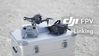 DJI FPV | How to Link the DJI FPV with Goggles and Remote Controller
