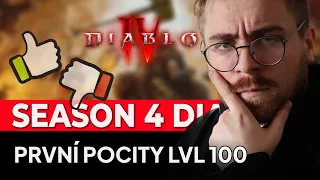 První pocity ze 4.sezóny! Má cenu se vracet? #diablo #diablo4