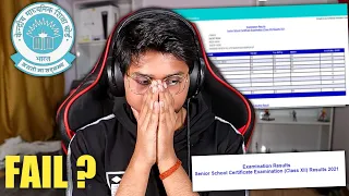 Reacting to My CBSE CLASS 12 Board Exam Results on CAMERA