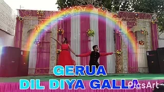 Gerua and dil diya galla//couple Dance ||wedding dance|| Cover Dance|| bollywood choreography dance