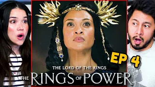 THE RINGS OF POWER EP 4: The Great Wave REACTION & Review!! | Lord Of The Rings | Amazon Prime Video