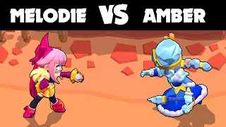 SIF MELODIE vs FROST QUEEN AMBER | 1 vs 1 | Brawl Stars