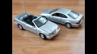 Diecast Mercedes Benz CLK Set,1:18 Scale