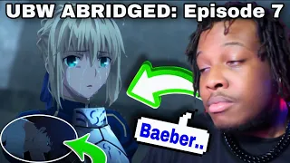 ENTER: FATE BEEF?! Fate/Stay Night UBW Abridged - Ep7: Water Over The Bridge | Hot Sacci Reacts