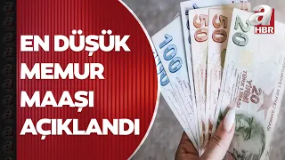 En düşük memur emeklisi ve memur maaşı açıklandı! İşte yeni maaşlar... | A Haber