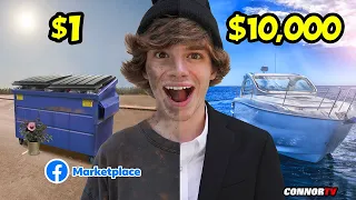 $1 VS $10,000 On Facebook Marketplace!