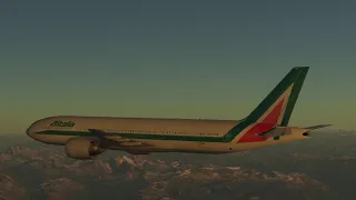 Infinite Flight Global Milan🇮🇹 - munich🇩🇪 (Alitalia)