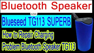 How to Repair Charging Problem Bluetooth Speaker TG113
