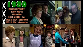 Coronation Street 1980 - Missing Episodes