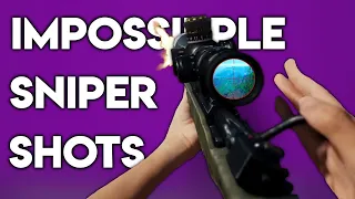 50 IMPOSSIBLE SNIPER SHOTS IN PUBG MOBILE || PUBG PC