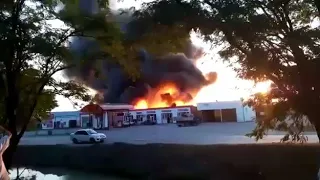 Взрыв на АЗС в Чечне, станица Шелковская. 28.06.2018