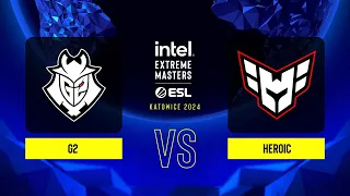 G2 vs. Heroic - Map 2 [Anubis] - IEM Katowice 2024 - Group B