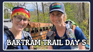Bartram Trail Thru-Hike Day 5 (mountain views and the random school bus)