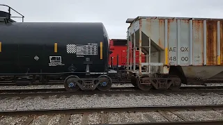 Canadian Pacific at Muskego Train Yard in Milwaukee, Wisconsin
